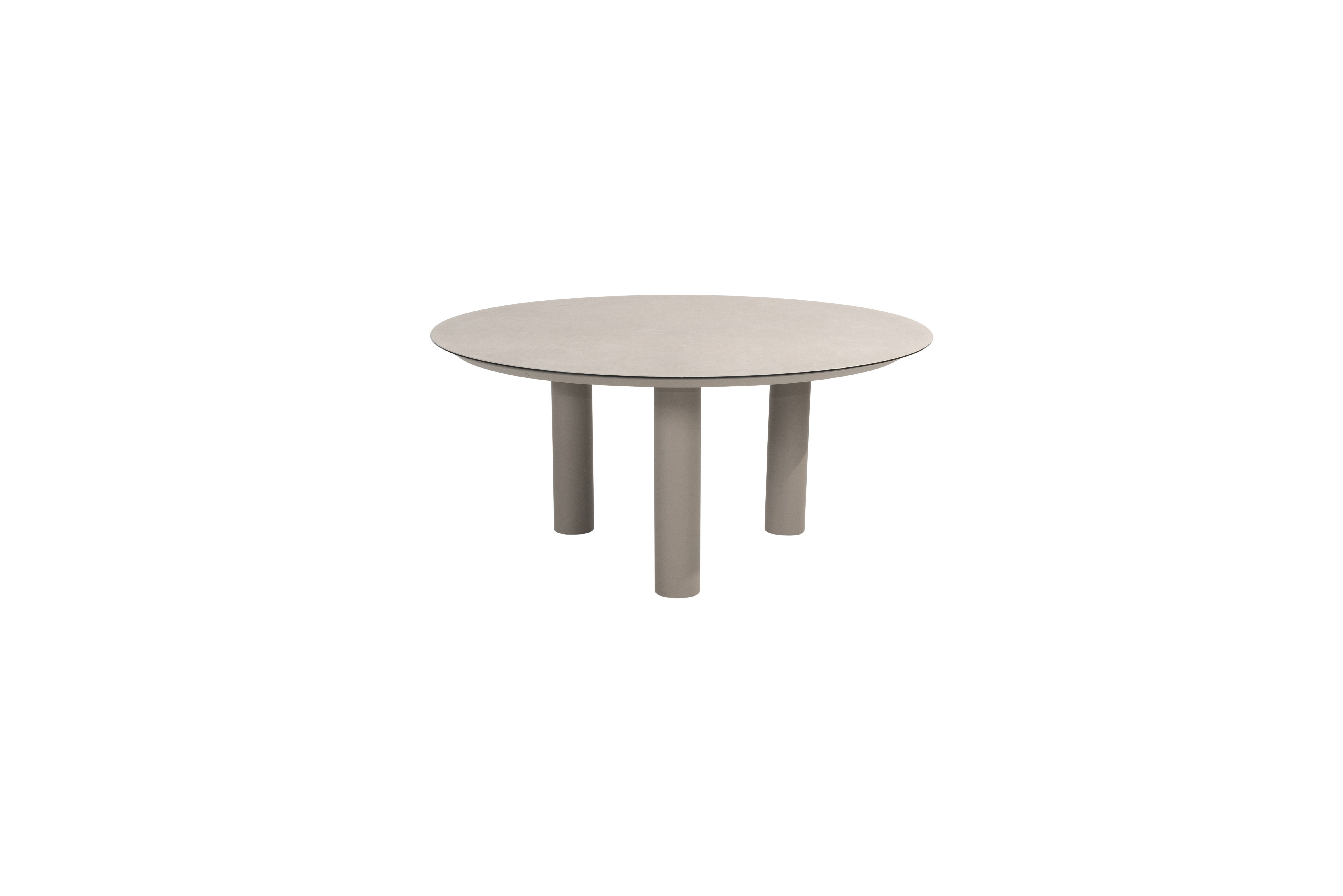  Taste Donato Ceramic Table ø160cm W/3 Legs - Cloud